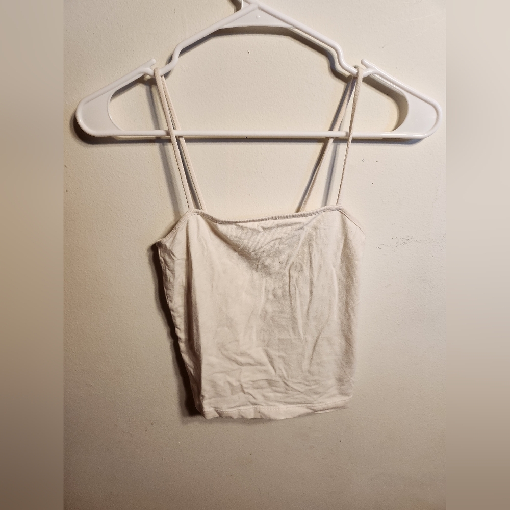 White tank top